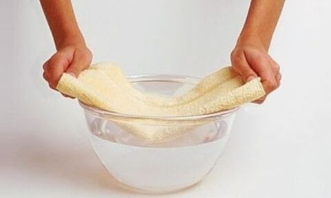 Soda compress to increase the limb