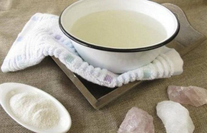 compresses with soda to enlarge the penis